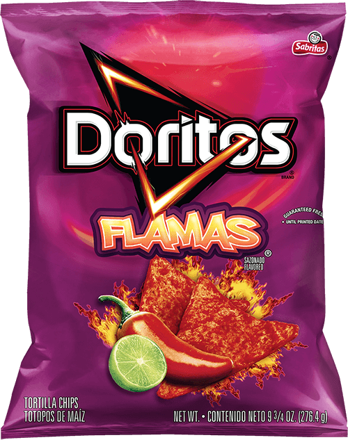 Totopos DORITOS® sabor FLAMAS®