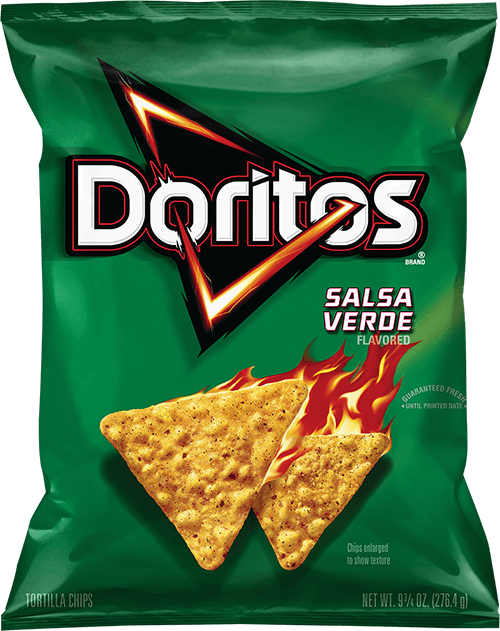 Totopos DORITOS® sabor salsa verde