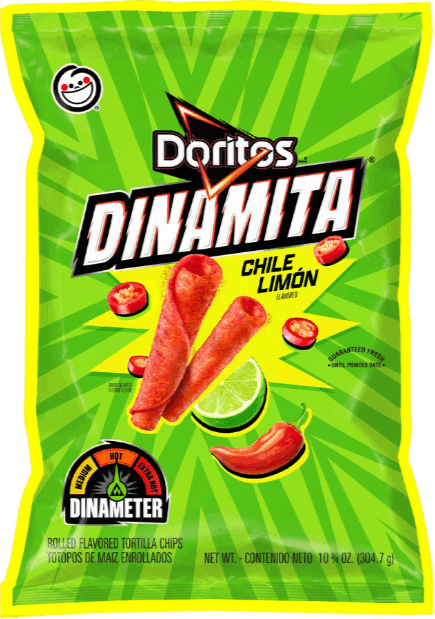 Doritos Dinamita sabor chile con limón