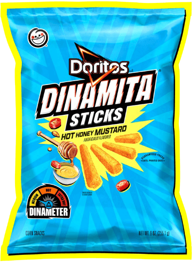 Bastoncitos Doritos Dinamita - Mostaza con miel picante