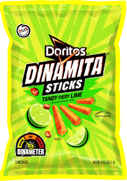 Bastoncitos Doritos Dinamita - Limón bien intenso