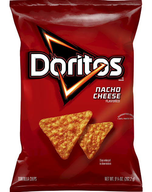 Totopos DORITOS® sabor nachos con queso