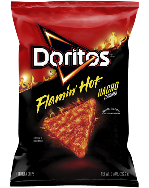 DORITOS® FLAMIN' HOT® Nacho Flavored Tortilla Chips